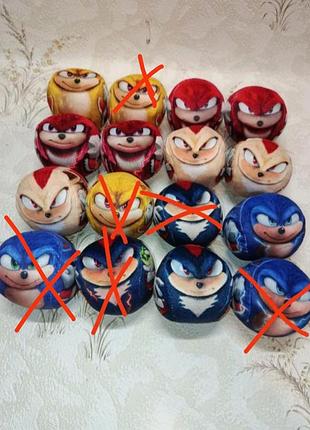 Невеличка м'яка іграшка м'який м'ячик сонік макдональдс sonic mcdonald's