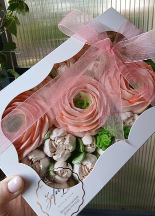 Зефирные цветы