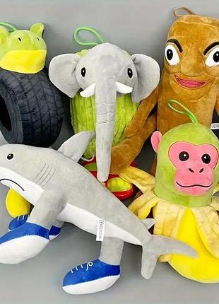 Мягкая игрушка итальянский мем italian brainrot,
тралалело тралала, тунг тунг сахур, балерина....7 фото