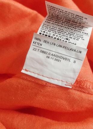 Benetton платье льняное 4