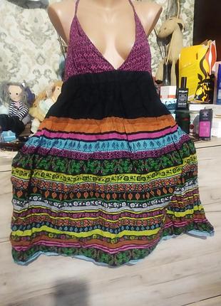 Платье платье сарафан этатно принт atmosphere батал