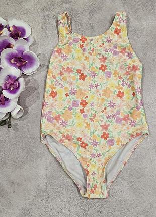 Купальник на дівчинку слітний  суцільний