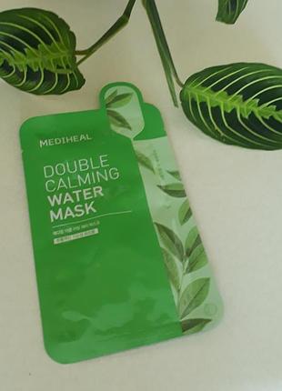 В наличии mediheal, двойная успокаивающая водная маска, 1 шт, 20 мл айхерб iherb