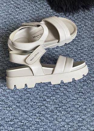 Босоножки сандали кожа натуральная  marc o’polo оригинал