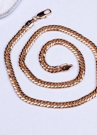 Ланцюжок широкий позолота xuping, довжина 50 см