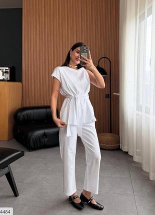 Костюм женский льняной