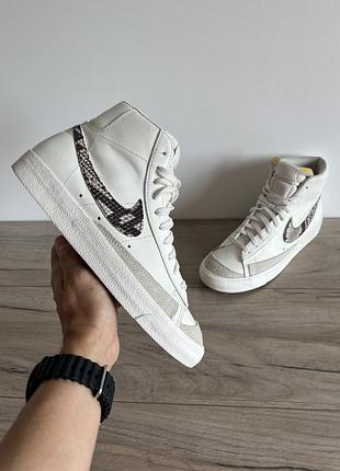 Кросівки шкіряні nike blazer оригінал