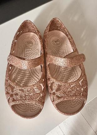 Продам crocs для дівчинки с10