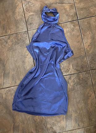 Сукня атласна