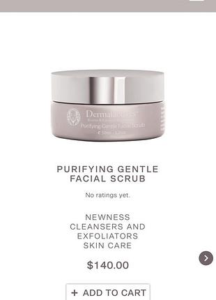 Скраб для обличчя dermalactives purifying gentle facial scrub3 фото