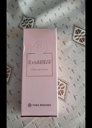 Оригинальный парфюм от yves rocher evidence