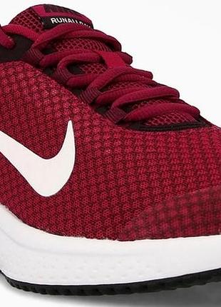 Жіночі фірмові бігові кросівки nike wmns runallday марсала бордо 8,5 устилка 25,5 розмір 39,5