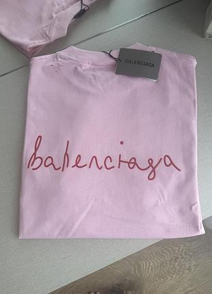 Футболка оверсайз стиль balenciag