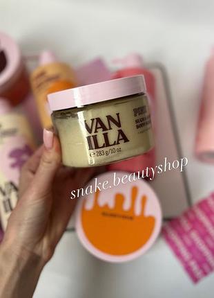 Парфумований скраб vanilla victoria’s secret pink скраб для тіла вікторія сікрет