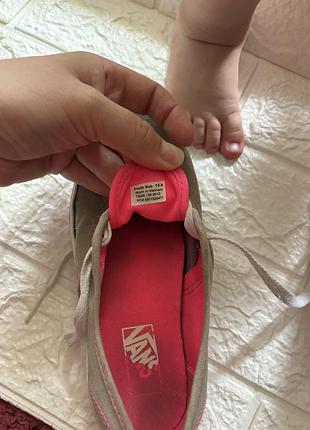 Vans. кеди на дівчинку 6