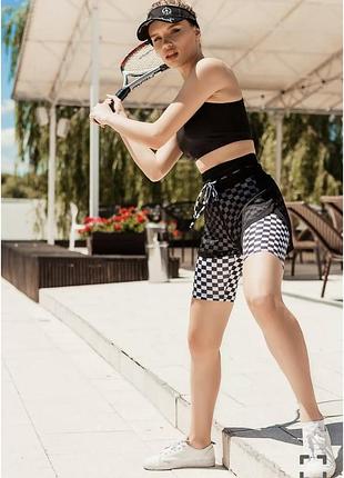 Шорти велосипедки із сіткою totalfit