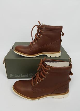 Timberland коричневі шкіряні черевики