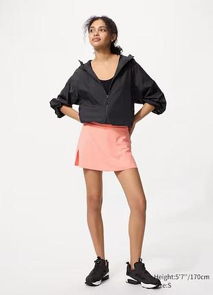 Airism soft skort uniqlo юбка шорты