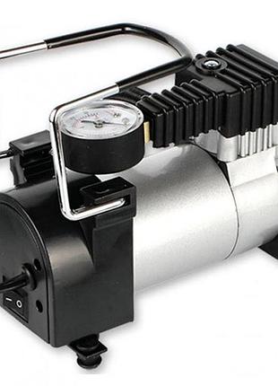 Автомобільний компресор від прикурювача - портативний насос для підкачування коліс