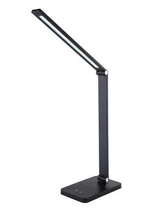 Настільна світлодіодна лампа з бездротовою зарядкою - акумуляторний led світильник