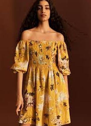 Невагома сукня h&m m🌺цветочный принт🌺