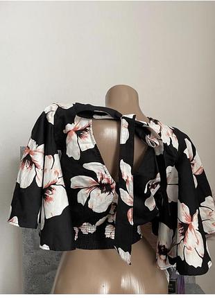 Топ блуза квіткова