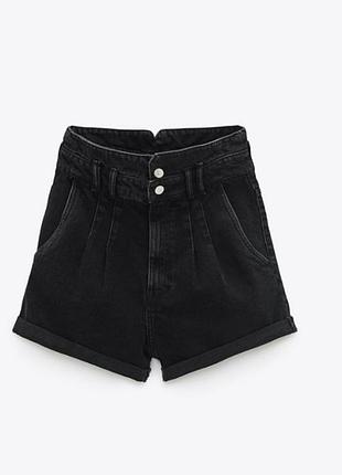 Zara шорты деним