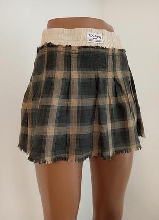Мини юбка на подкладке, коттон
       bdcjeans 5