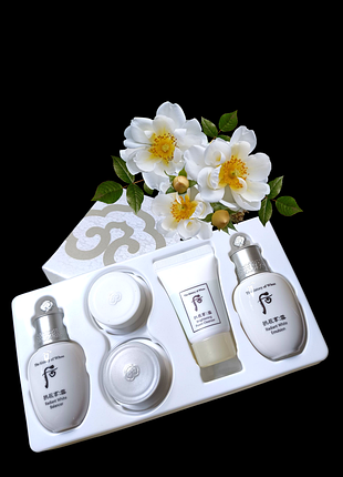 The history of whoo серия seol radiant white отбеливающая и питательная серия