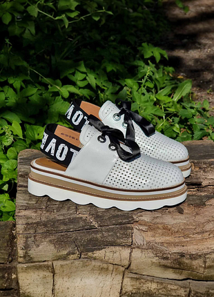 Закрытые итальянские босоножки на платформе emanuélle vee 🇮🇹 40-41 размер