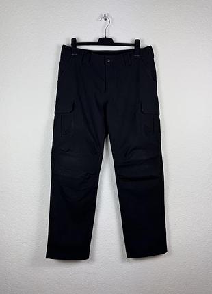 Чоловічі тактичні спортивні карго штани under armour tactiacl elite black cargo pants