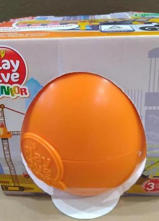 Игровой набор-сюрприз  стройка playtive junior construction worker  с фигурками  в яйце.2 фото