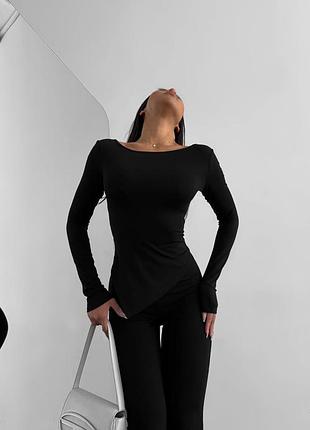 Брюки клеш женские стильные из дайвинга