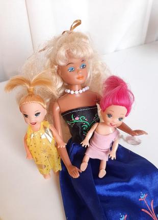 Кукла барби и пупсики детская игрушка barbi одежка для куклы лялька2 фото