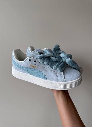 Puma suede xl  dewdrop-warm Indigo  wide