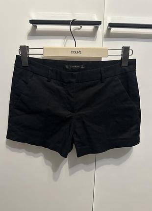 Базові чорні шортики від zara