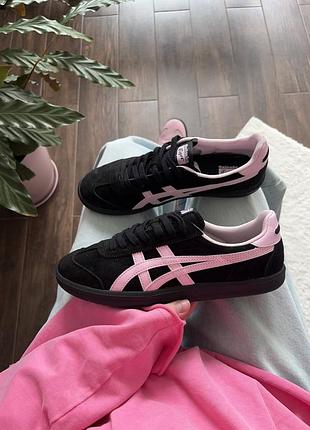 Кросівки asics onitsuka tiger black pink2 фото