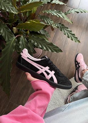 Кросівки asics onitsuka tiger black pink5 фото
