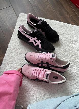Кросівки asics onitsuka tiger black pink7 фото