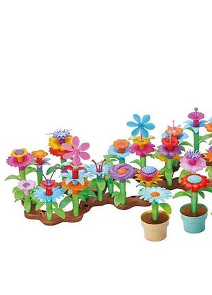 Конструктор для девочек "цветочный сад" garden 156 деталей (my 7168)