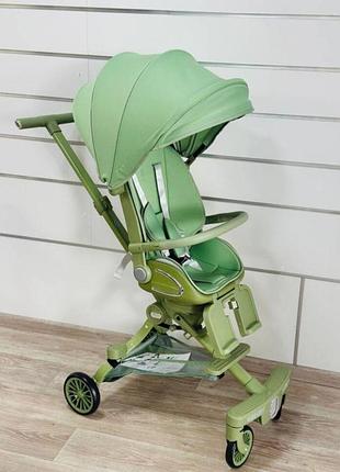 Прогулочная детская коляска-трансформер 2в1 с подсветкой и музыкой maraton (m2-2)