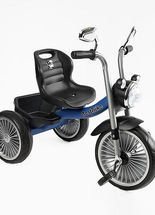 Детский трехколесный велосипед на педалях (украинская озвучка) best trike (bs-68096)