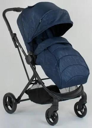 Детская прогулочная алюминиевая коляска с чехлом на ножки joy liliya 66916