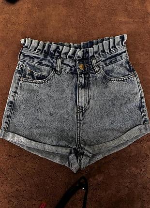 Джинсові шорти cropp 32 розмір xxs