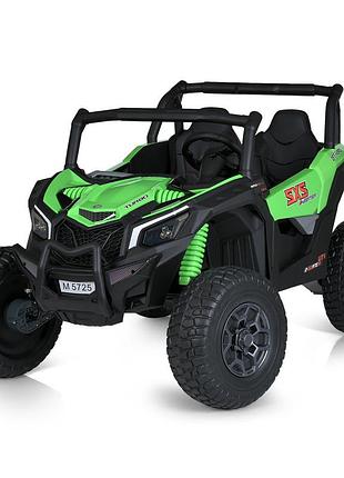 Электромобиль детский двухместный джип багги с мягким сидением (m 5725eblr-5(24v))