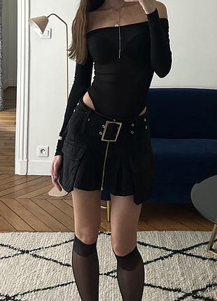 Спідниця міні bershka