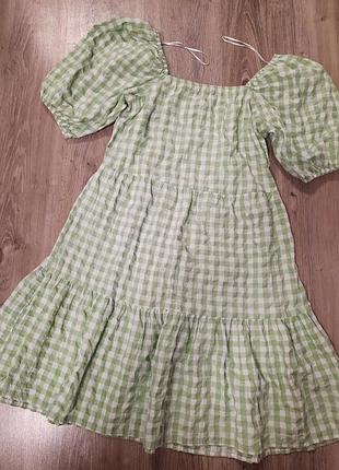 Волшебное ярусное платье