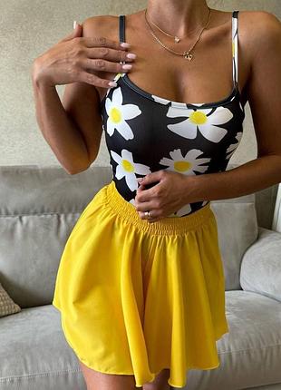 Боди майка принт ромашки
