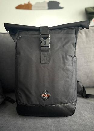 Акція! чоловічий, жіночий рюкзак рол топ rolltop чорний львів