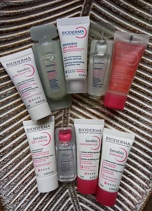 🩷bioderma sensibio пробники/миниатюры, вся серия биодерма в смыслебио1 фото